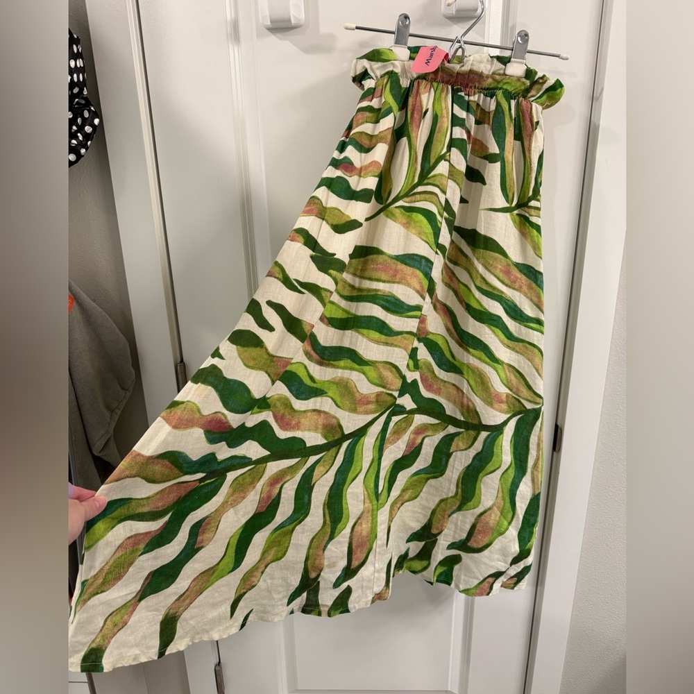 100% linen XS skirt